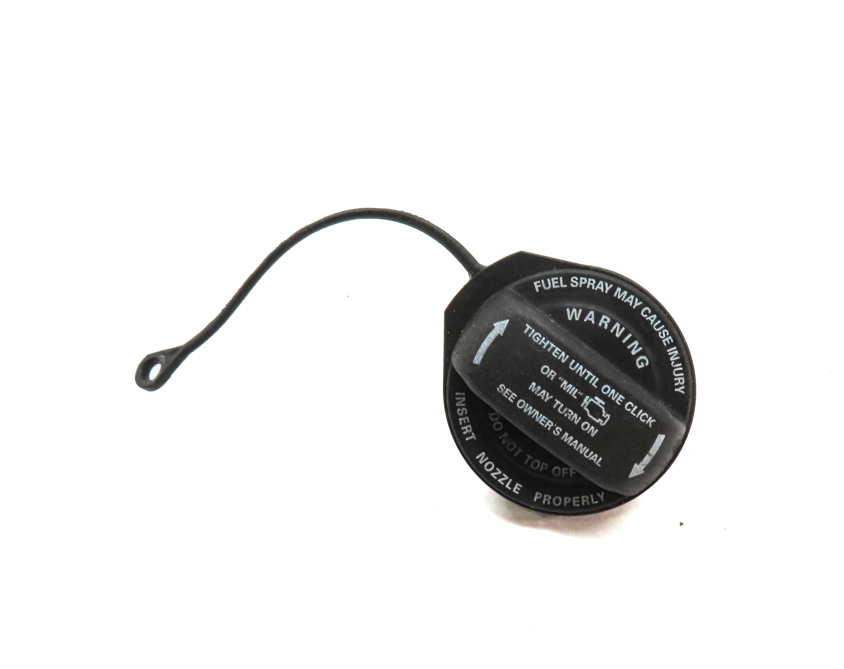 2014 AUDI SQ5 (B8 8R) 3.0L SUPER (CTUD) ENGINE FUEL GAS FILL CAP w/ DONGLE — exact item pictured